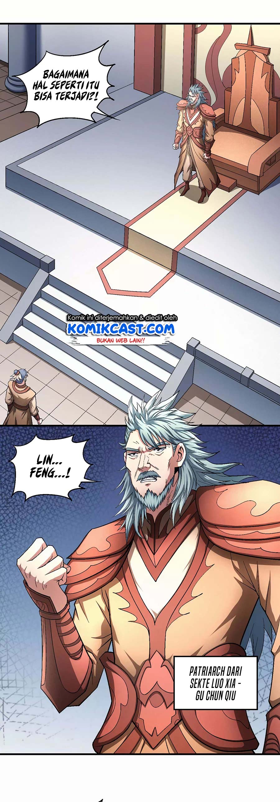 God of Martial Arts Chapter 391 Bahasa Indonesia